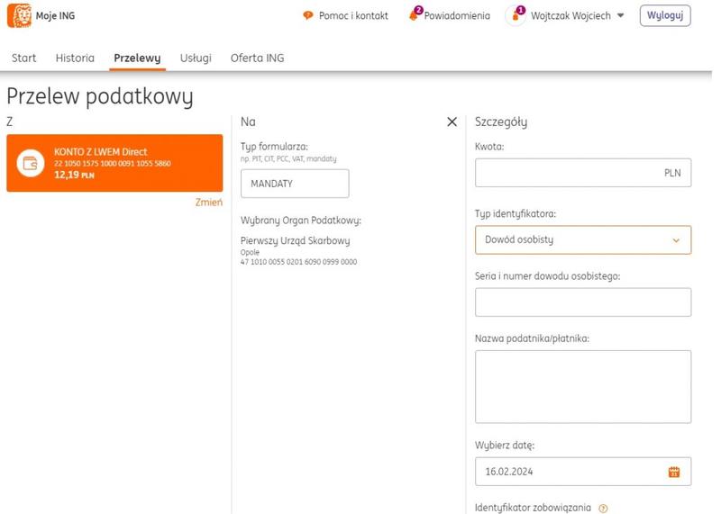 Terminy opłat mandatów