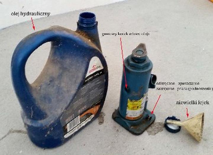 Jak dolać olej do lewarka