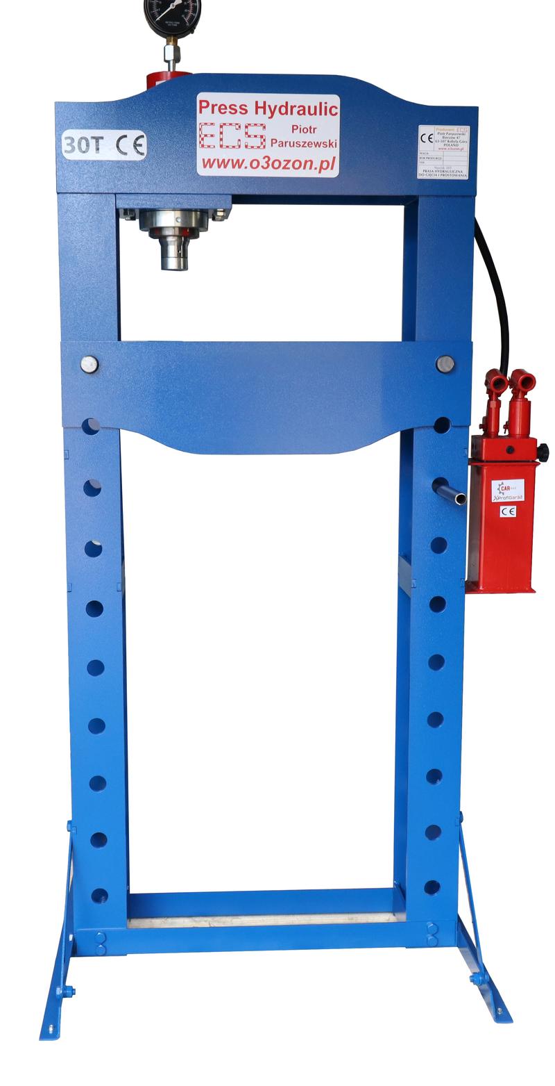 Prasa hydrauliczna z lewarka