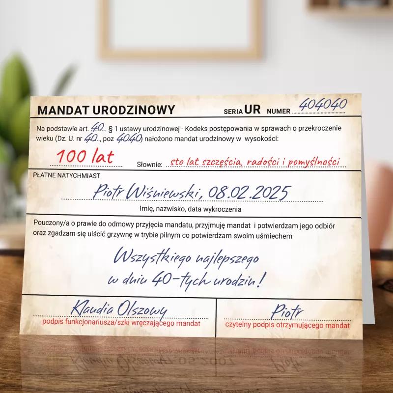 Konsekwencje spóźnionej zapłaty mandatu