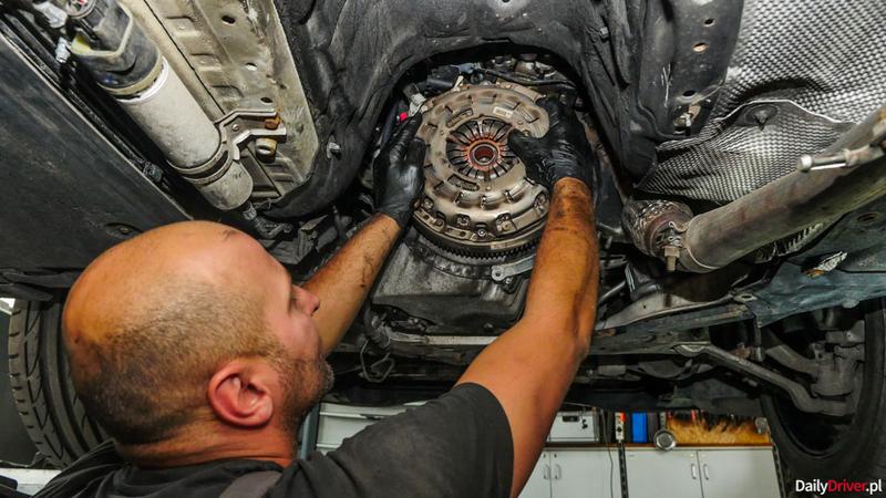 Wymiana sprzęgła poradnik